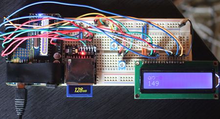 Arduino powered tachistoscope