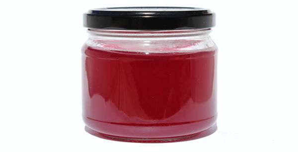 A small jar of guava jelly