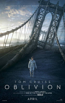 Poster for the film Oblivion