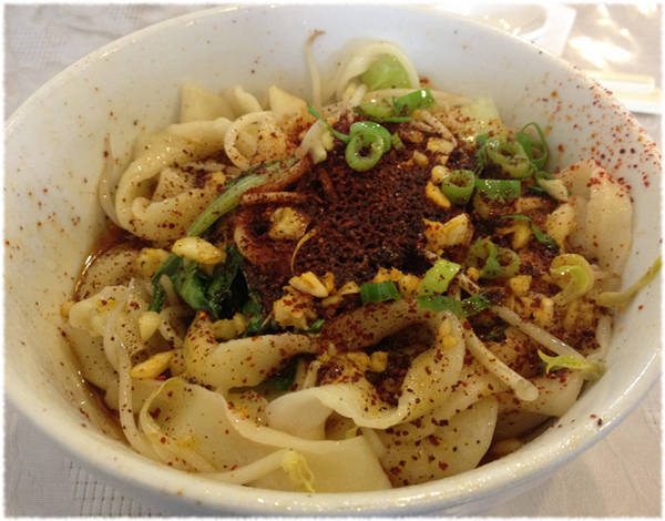 A bowl of noodles from One More Food Bar