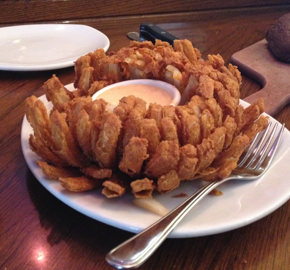Blooming Onion at Outback Steakhouse