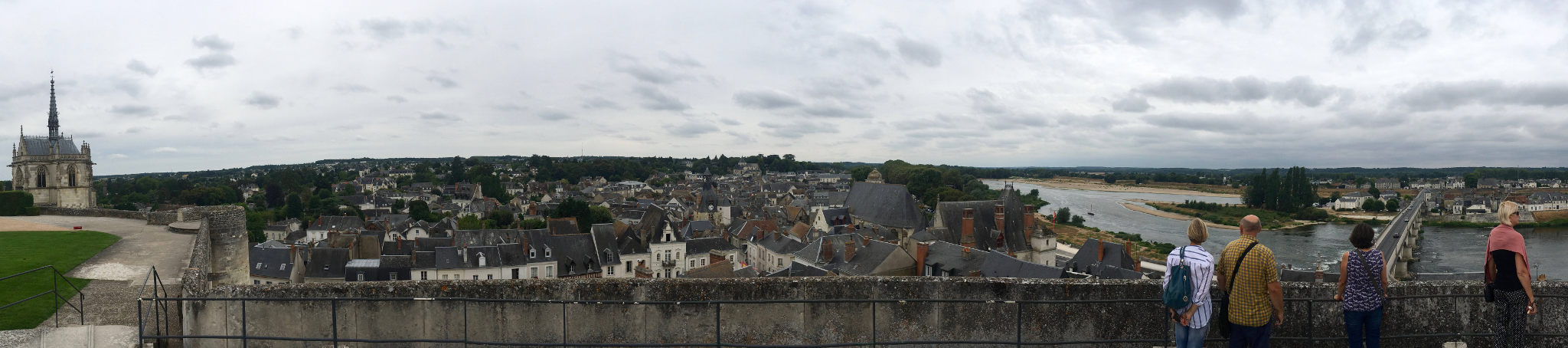 The View From The Chateau looking out across the rooftops