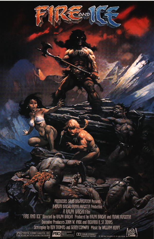 Frank Frazetta Fire And Ice