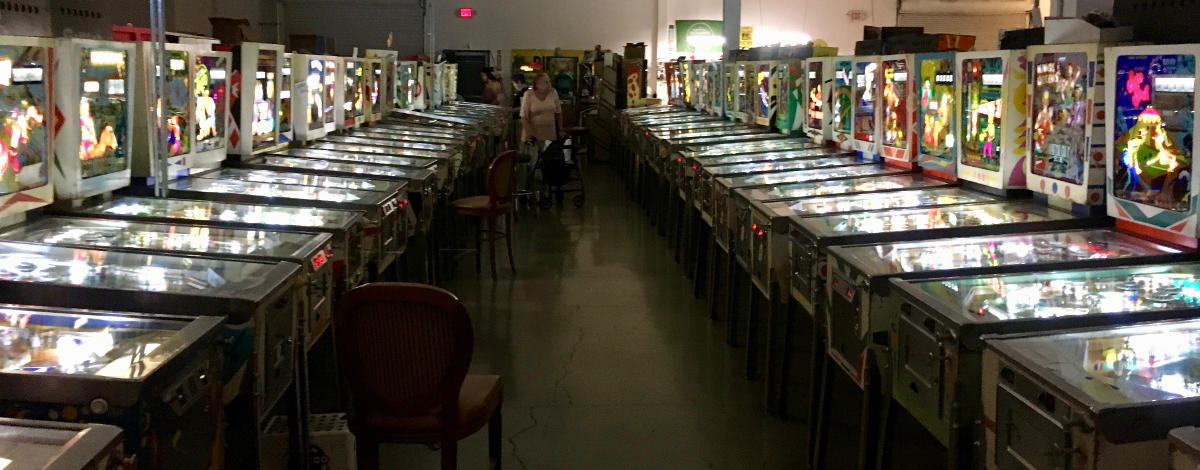 Just one part of the Pinball Hall of Fame