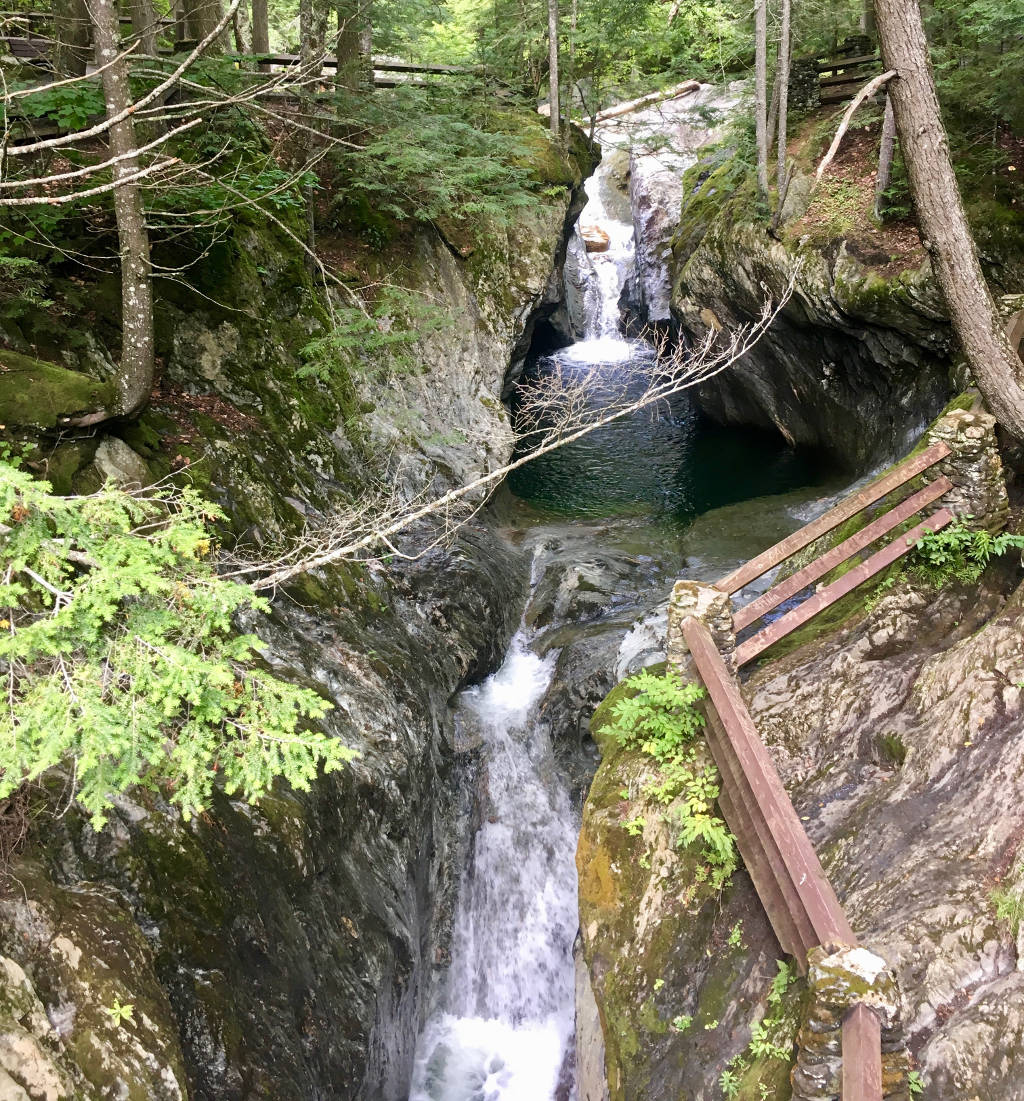 Texas Falls, from the bridge