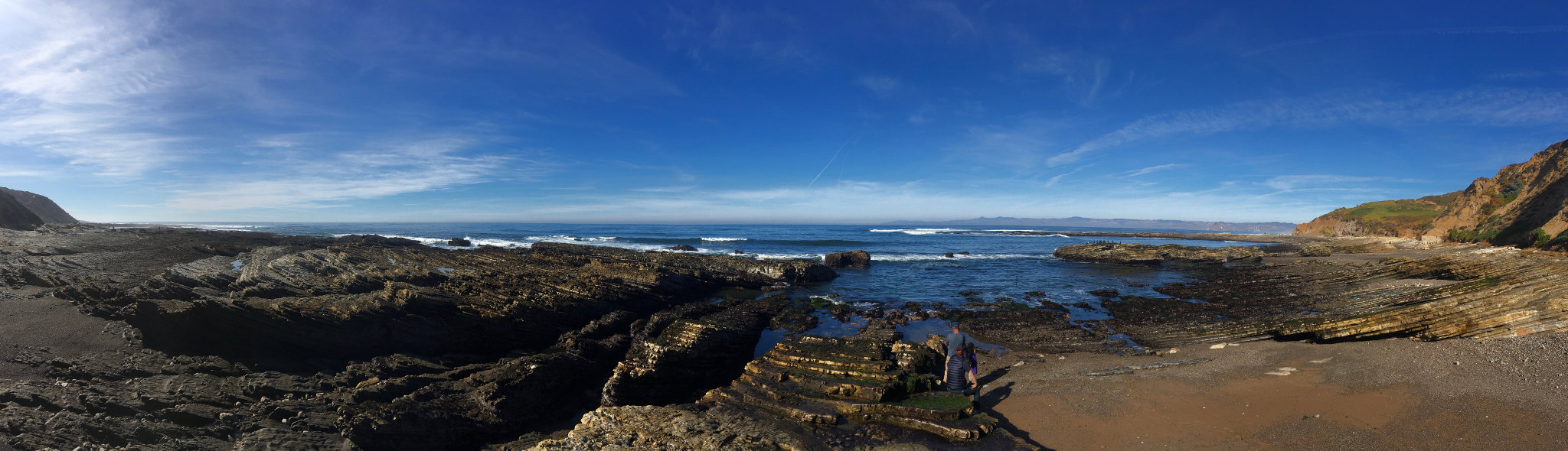 Rock pools at Montaña de Oro State Park