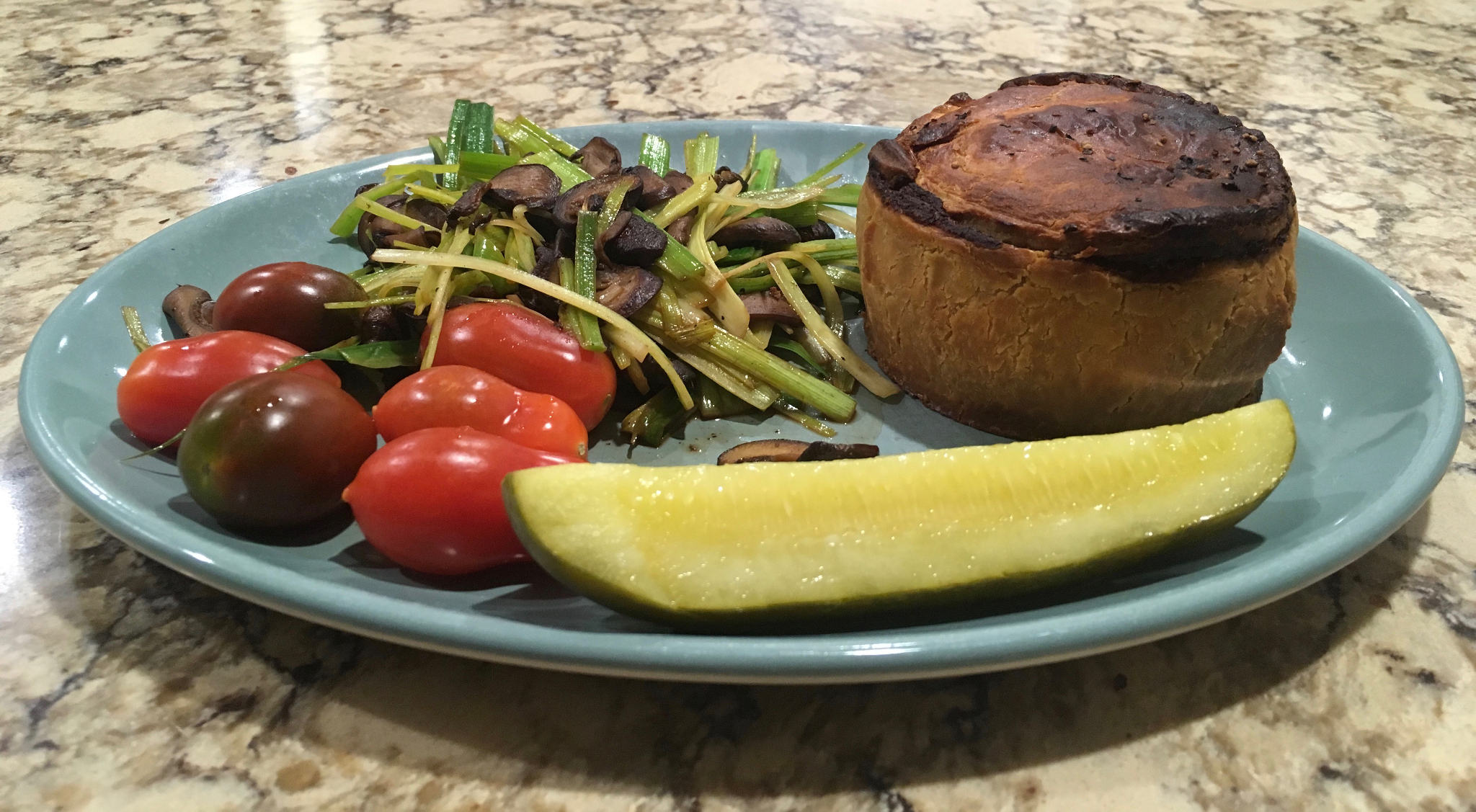 Trader Joes&reg; Steak & Stout Pies are best enjoyed as part of a larger meal, being slightly on the small side