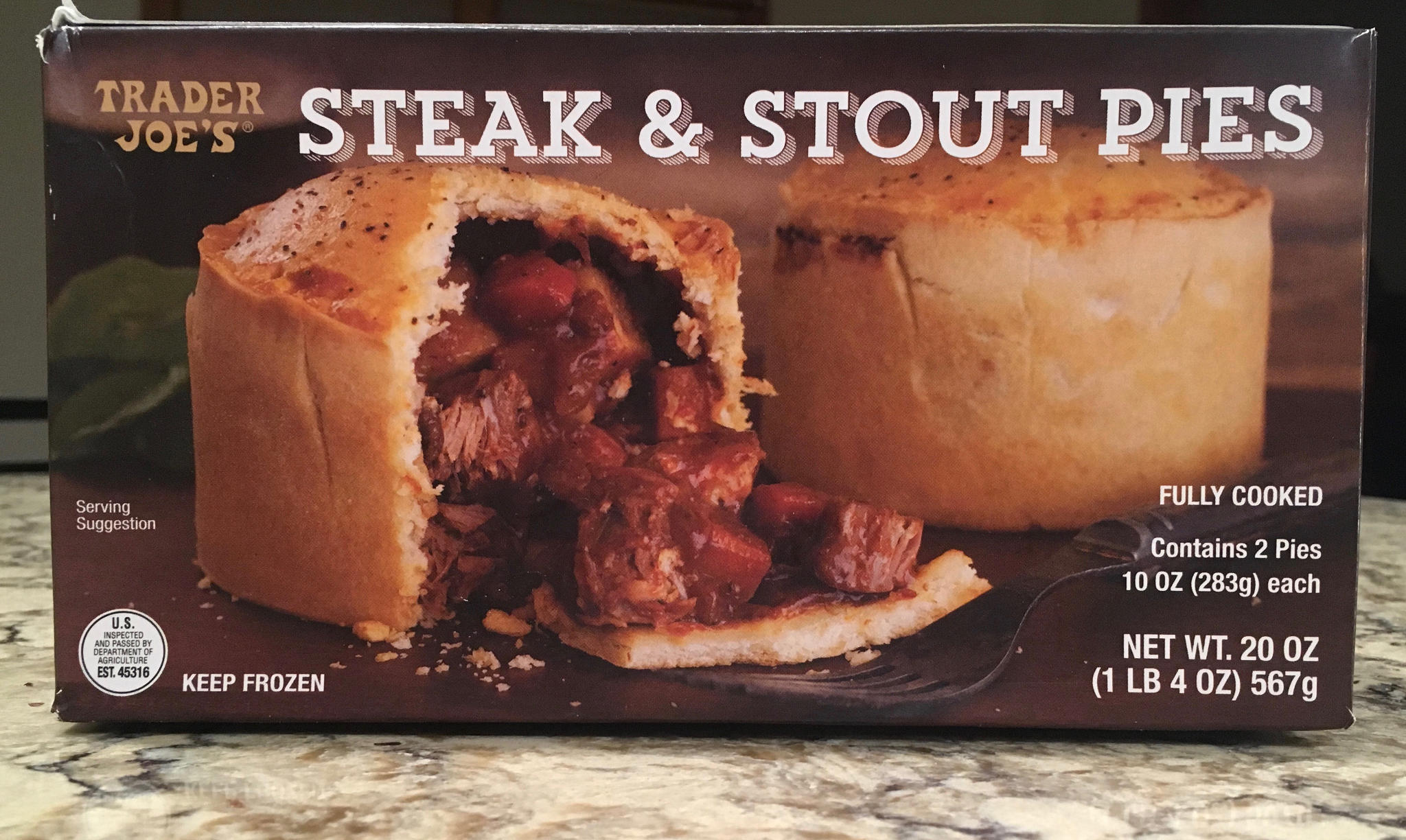 Tader Joes Steak & Stout Pies