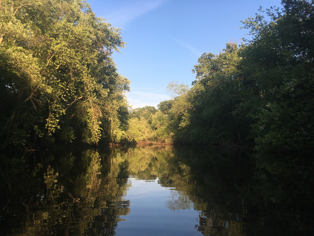 Floating down the Assabet River