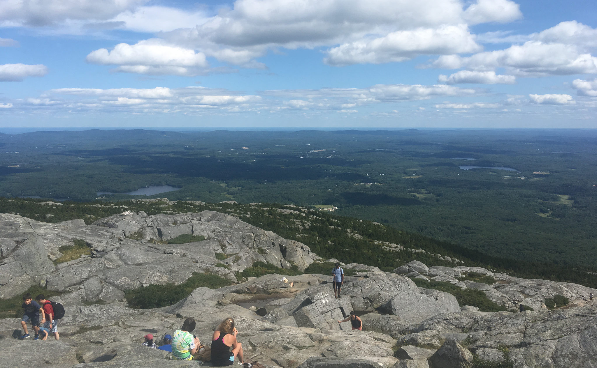 The view from the top of Monadnock