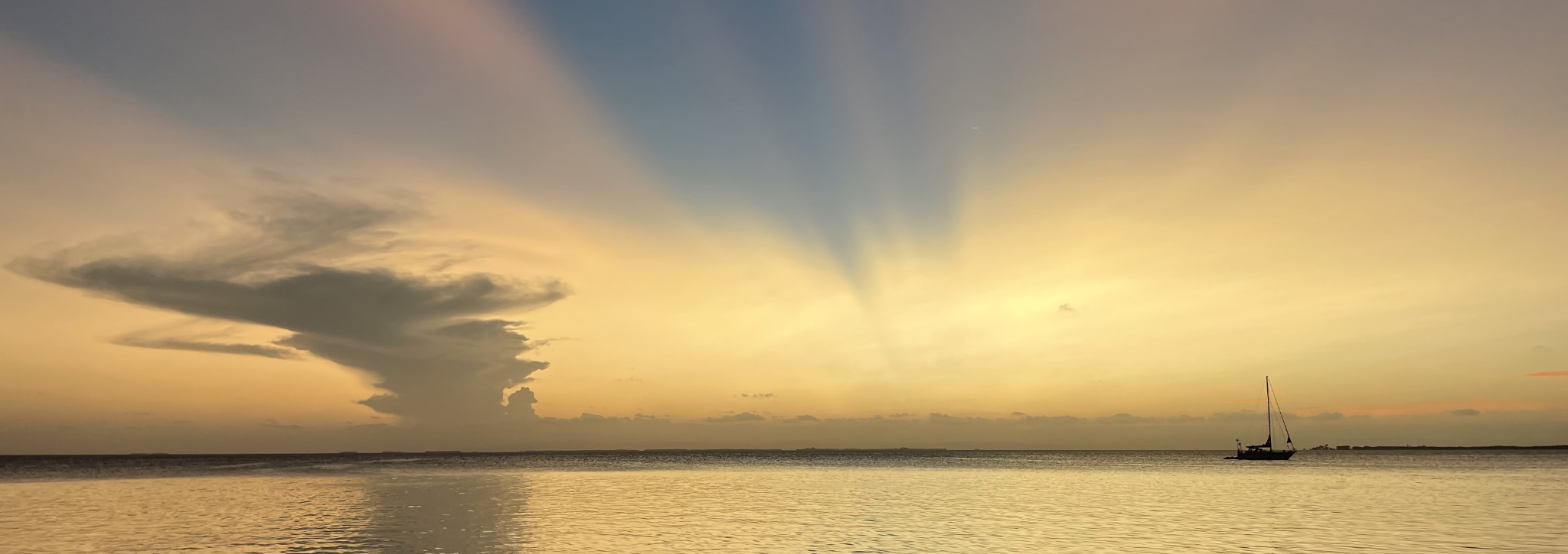 Sunset in Belize