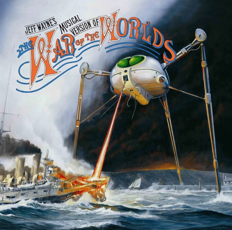 Jeff Wayne's War of the Worlds Cover Art